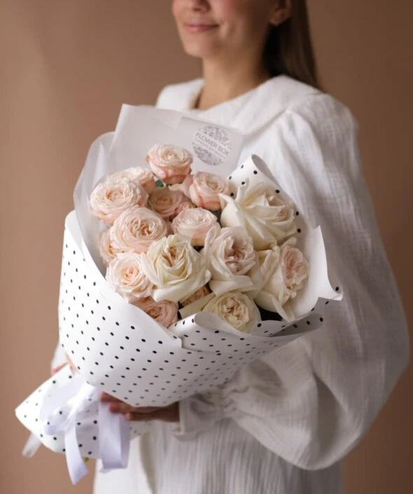 Микс садовых роз